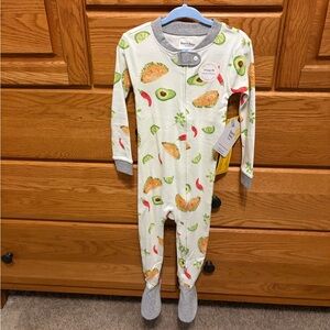 Burt’s Bees Taco Footie PJs 🌮 24 mo NWT